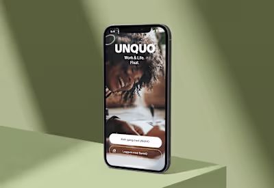 UNQUO App Onboarding