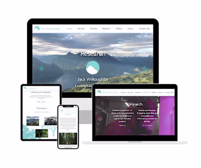 Jack Willoughby Portfolio Website