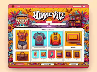 Hippie Ville - A storefront for retro merch
