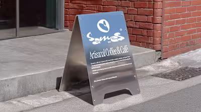 In a world that moves fast, Sames slows down the coffee proc...