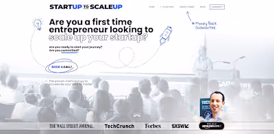 StartUp to ScaleUp - Web Design