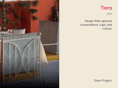 Tiora – Art Direction, Branding, SMM, Website
