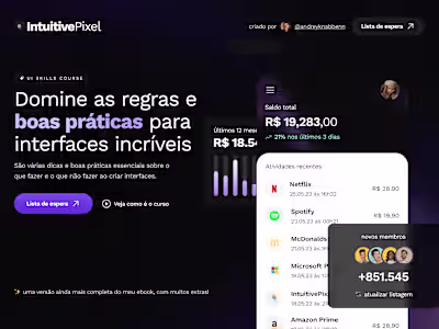 Intuitive Pixel Website