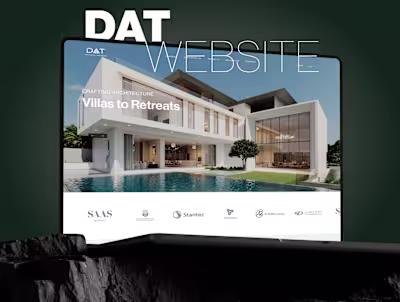 DAT Architecture Website Redesign