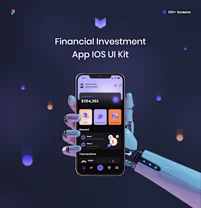 Premium UI Kit for Financial Investment Apps
