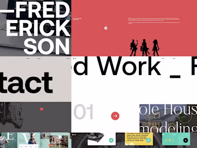 RF Portfolio (Branding + CMS Website)