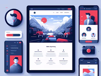 Responsive Webflow Portfolio Website
