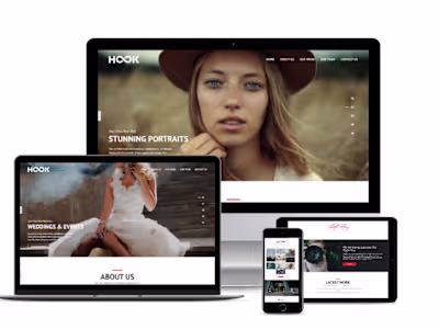 Photography [Portfolio] Website Design