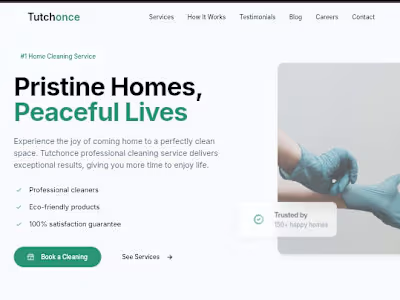 Lead Generation Landing Page Website