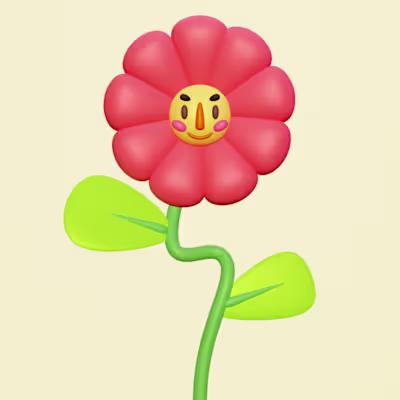 3D Flower Animation