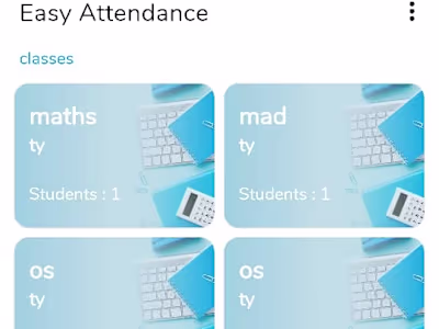 Attendance management system