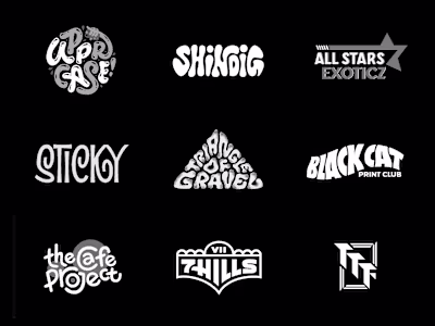 Typographic Logos and Wordmarks