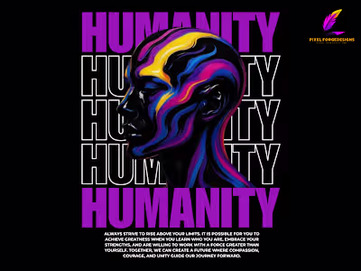HUMANITY - streetwear t-shirt design