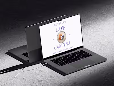 Cafe Cantina Web Design
