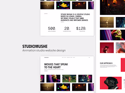 StudioMushe Web Design 