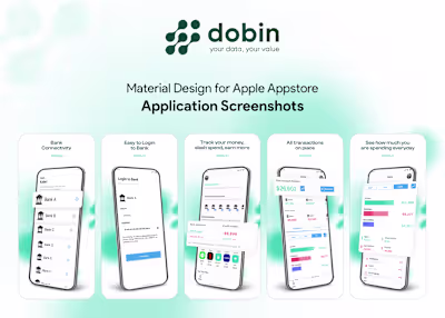 Fintech Mobile App UI/UX Design – Expense Tracker & Rewards