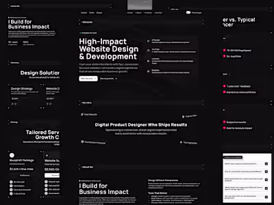 Snoweirdo - Portfolio & Agency Website