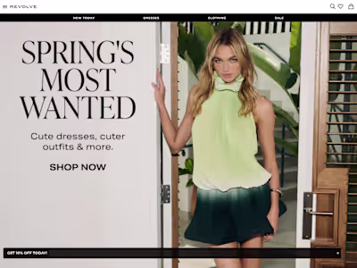 Framer & Shopify - Fashion Content Curation for Revolve