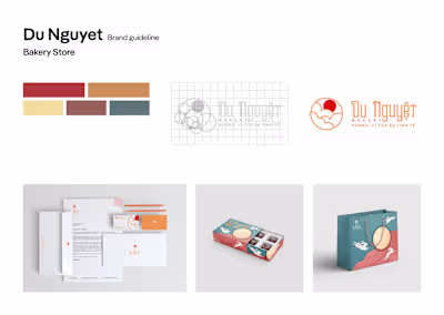 🌕 Du Nguyet Brand Identity