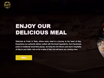 Fresh & Tasty Fast Food