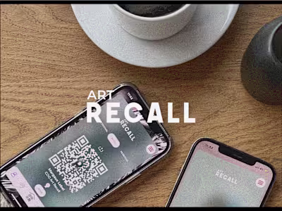 Art Recall - branding and UX/UI