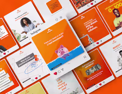 Social media designs for Btcbars Group