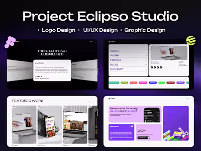 Full Branding Design for Eclipso Studio Agency