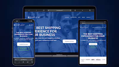 I worked on Shipleap (https://shipleap.com/), a modern eComm...