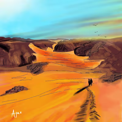 My own Artworks Digitally painted and drawn the landscapes I...