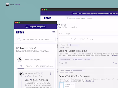 MVP Community Platform for Change Management
