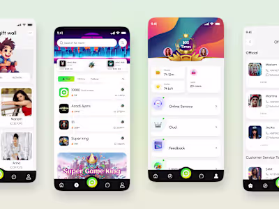 Here is my AI Voice Chat Room App UI Redesign Feel free to g...
