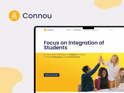 Connou - Redesigning the website into a B2B2C Experience