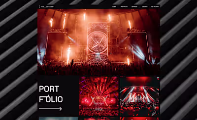 Website Design | Event Production Company