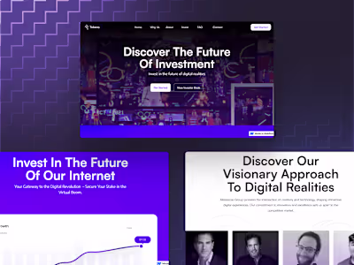 A Redesign Of Tokens.com Website