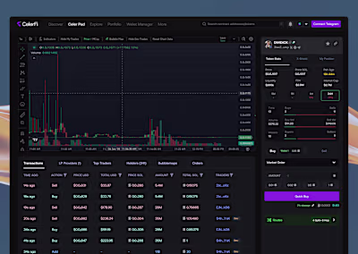 Seamless User Experience for CelerFi