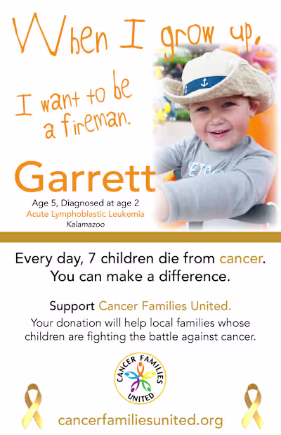 A poster raising awareness of