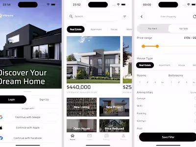 Real Estate Browsing and Listing App