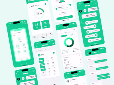 Call Setup - Mobile App UI Design