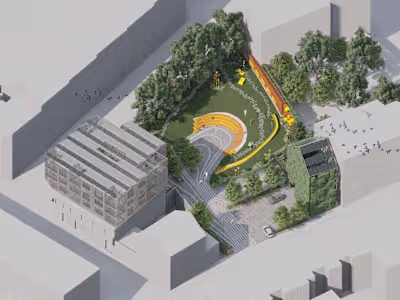 Architectural 3D Visualization for Urban Living Spaces