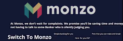 Spec work - Monzo Billboard