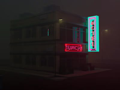 A Architecture 3d model 