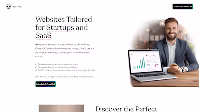DigiQuag : Portfolio website