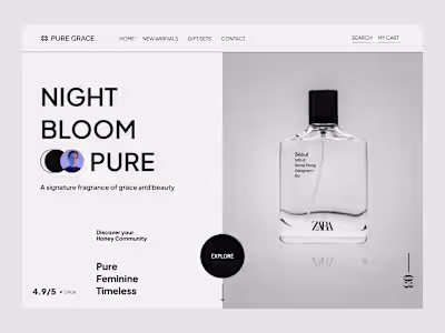 Pure Grace Perfume. 
Night Bloom