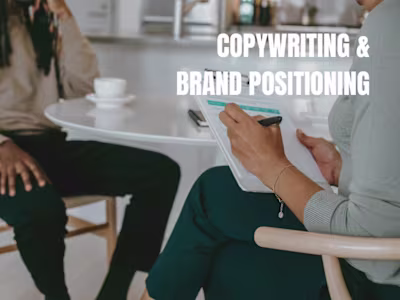 Website / Landing Page Copywriting