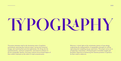 Typography 