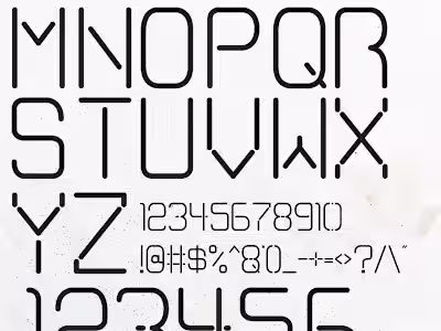 Burger & Brians Font.