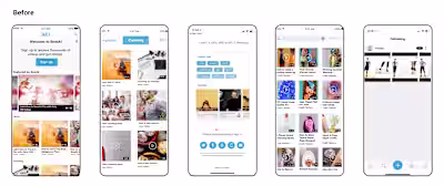 Snack Mobile App for Millennials (Android)