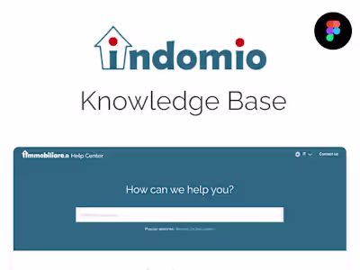 Design a Knowledge Base for Indomio