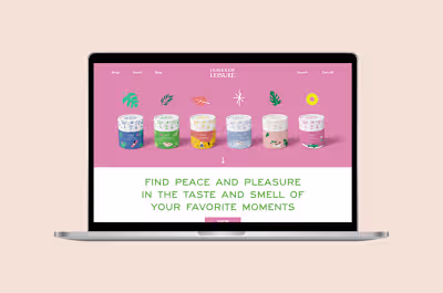 LEAVES OF LEISURE - Web Design