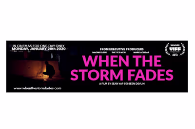 When The Storm Fades Feature Film